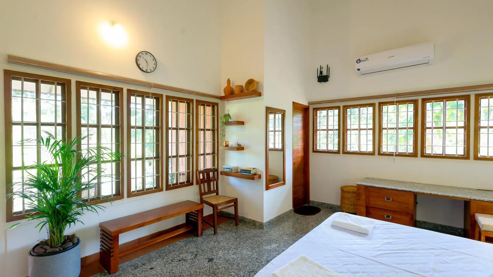 טריואנדרום Nellu Tranquil Pool Villa & Organic Farmstay Near Varkala